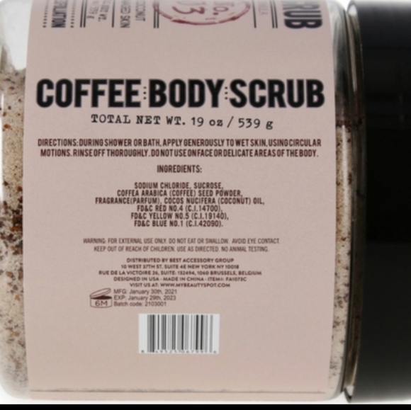 🆕️COFFEE & COCONUT☕🥥19 OZ BODY SCRUB☕🥥🦋 - Picture 6 of 14